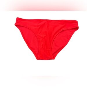 Aerie Bright Red Bikini Bottoms Size Small NWT